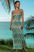 Luli Fama Queen Luli Cross Back Long Dress